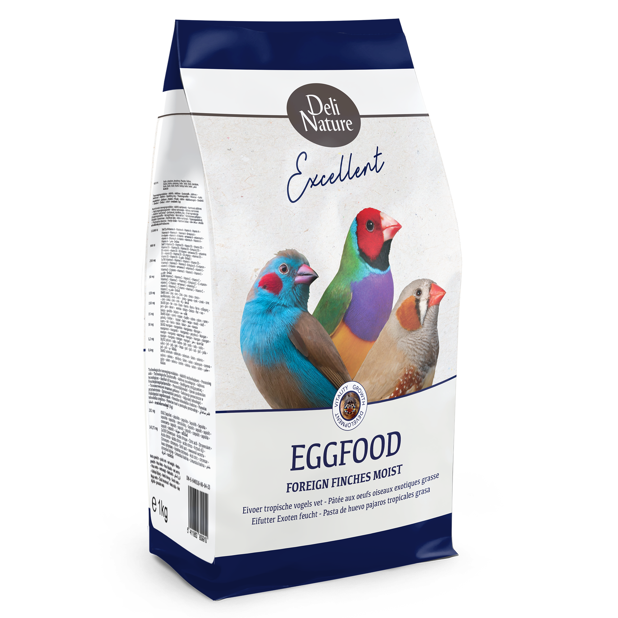 Eggfood finches moist 1kg